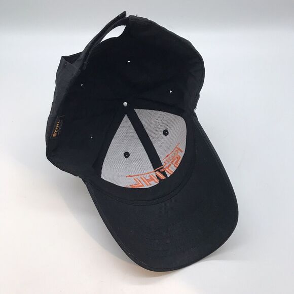 Team Stihl Embroidered Logo Ball Cap Hook & Loop Black Cotton Chainsaw Dad Hat - Picture 7 of 8
